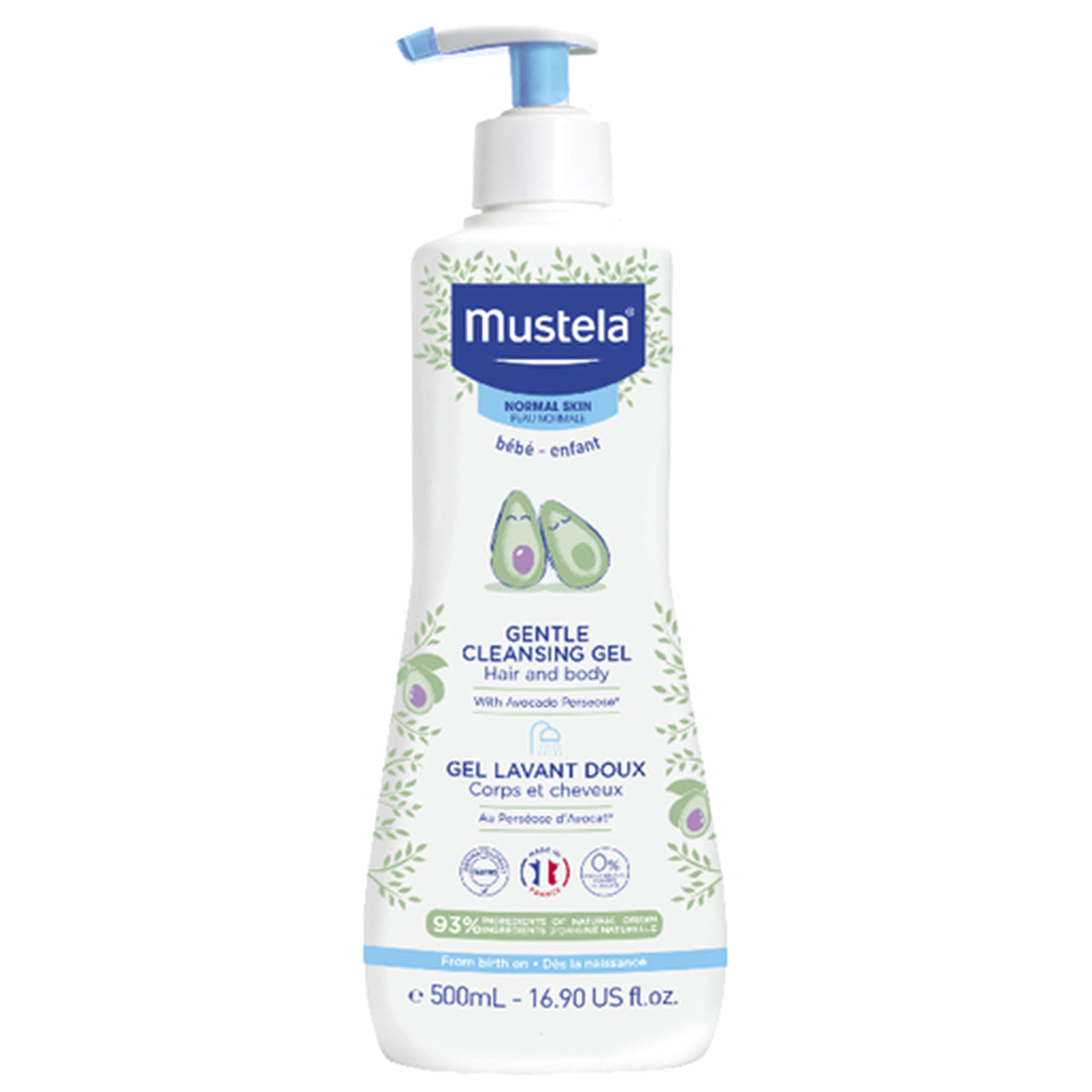 slide 1 of 29, Mustela Gentle Cleansing Gel, 500Ml, 500 ml
