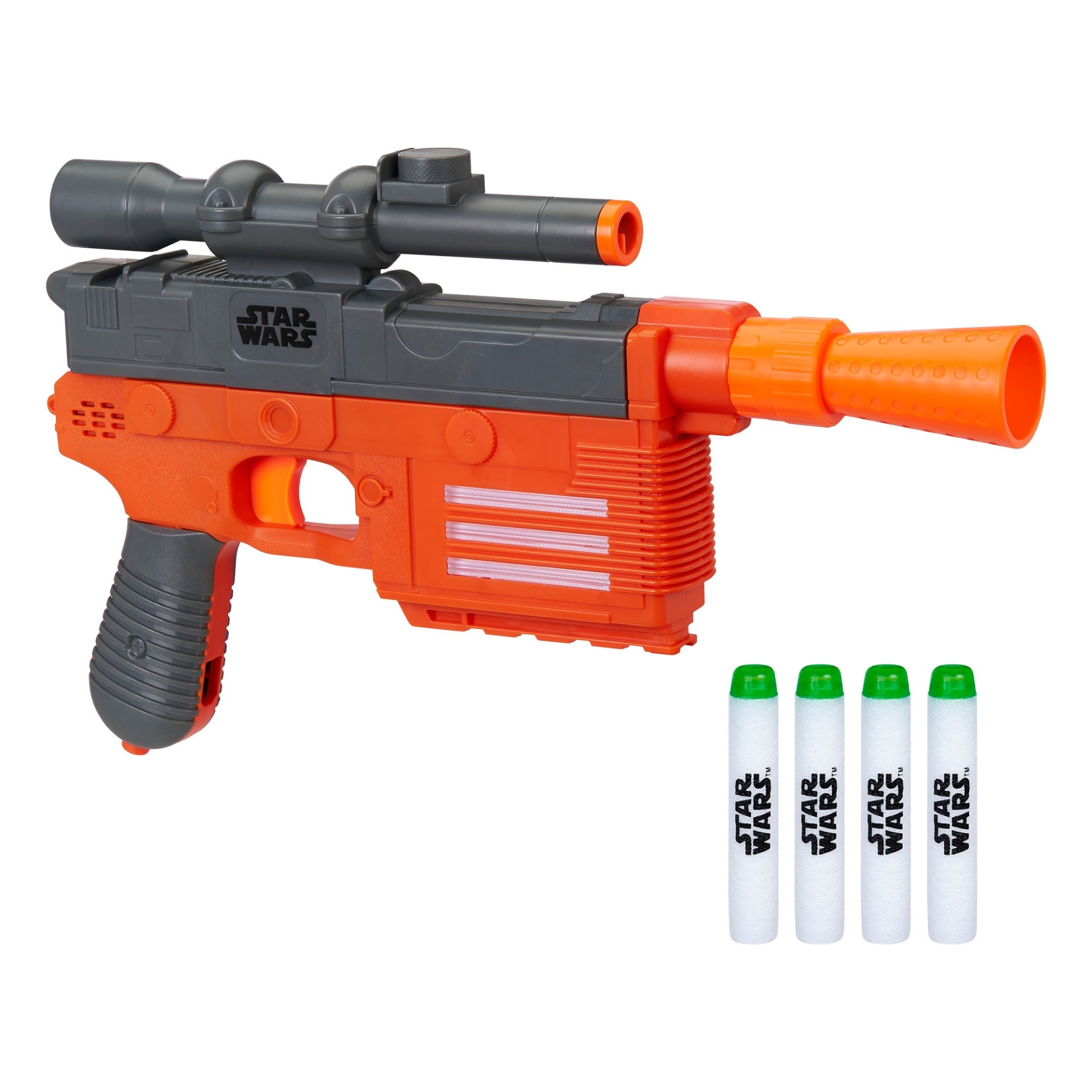 slide 1 of 5, Star Wars Nerf Han Solo Blaster, 1 ct