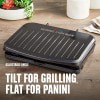 slide 8 of 29, George Foreman 5-Serving Classic Plate Electric Indoor Grill And Panini Press - Black, 1 ct