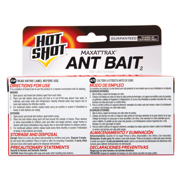 slide 4 of 5, Hot Shot Ant Bait 8 ea, 8 ct