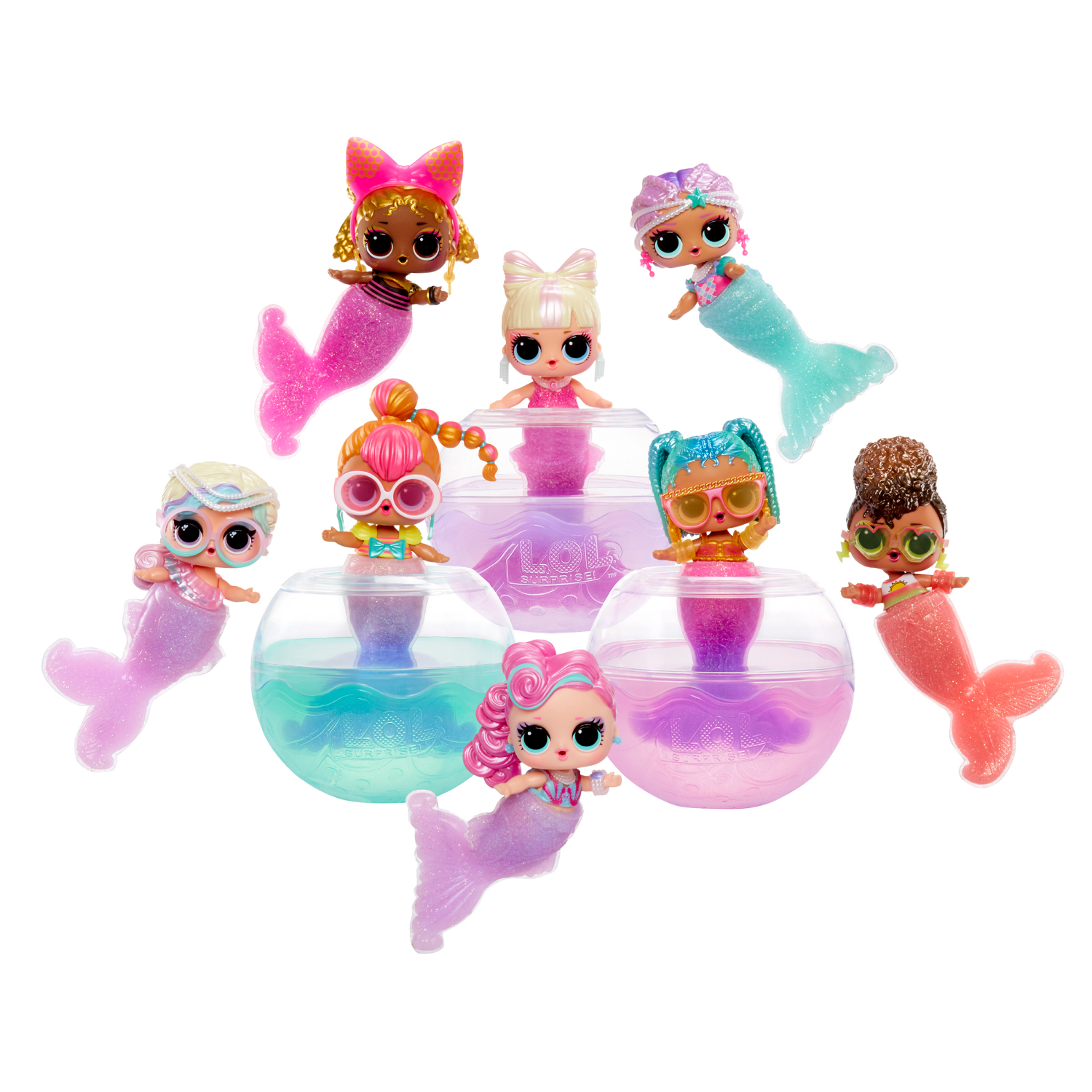 slide 2 of 6, L.O.L. Surprise! Mermaids! Tots, 1 ct