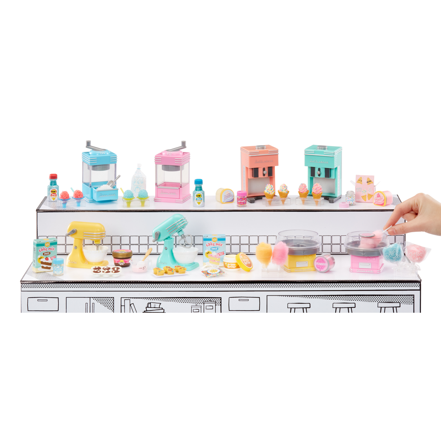 slide 7 of 8, MGA's Miniverse- Make It Mini Appliances Assortment Series 2, 1 ct