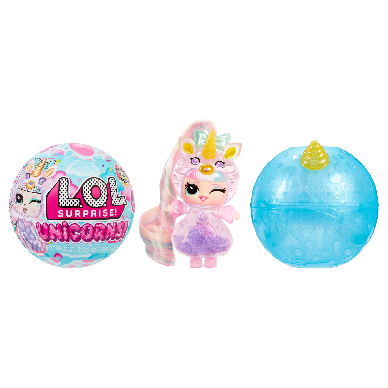 slide 4 of 5, L.O.L. Surprise! Unicorns Tots Dolls, 1 ct