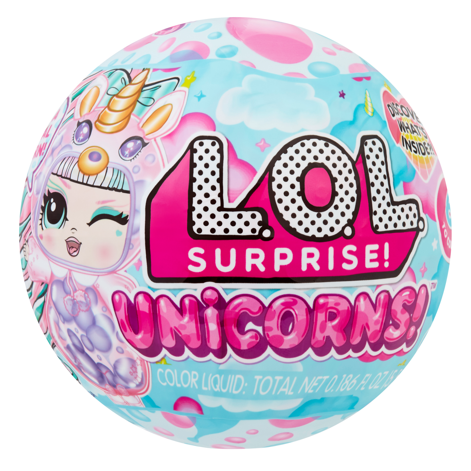 slide 1 of 5, L.O.L. Surprise! Unicorns Tots Dolls, 1 ct