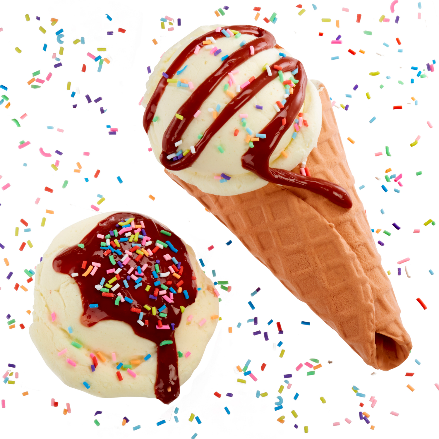 slide 6 of 6, Slime Life Ice Cream Cone DIY Slime Kit - Unboxing Ingredients to Make,Smash and Stretch Your Food, 1 ct