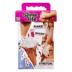 Slime Life Ice Cream Cone DIY Slime Kit - Unboxing Ingredients to Make,Smash and Stretch Your Food