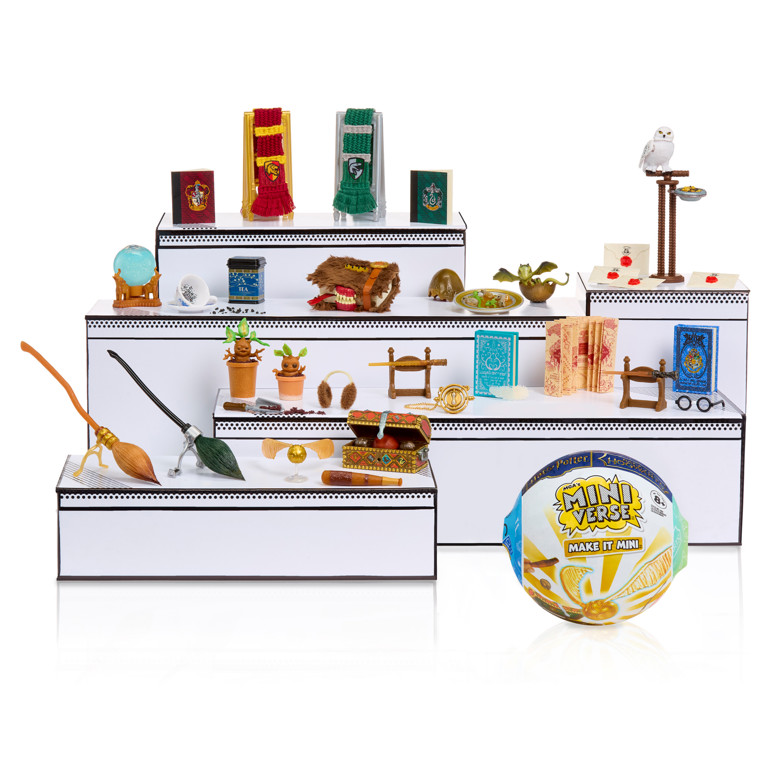 slide 2 of 8, MGA's Miniverse - Make It Mini Harry Potter Hogwarts, 1 ct