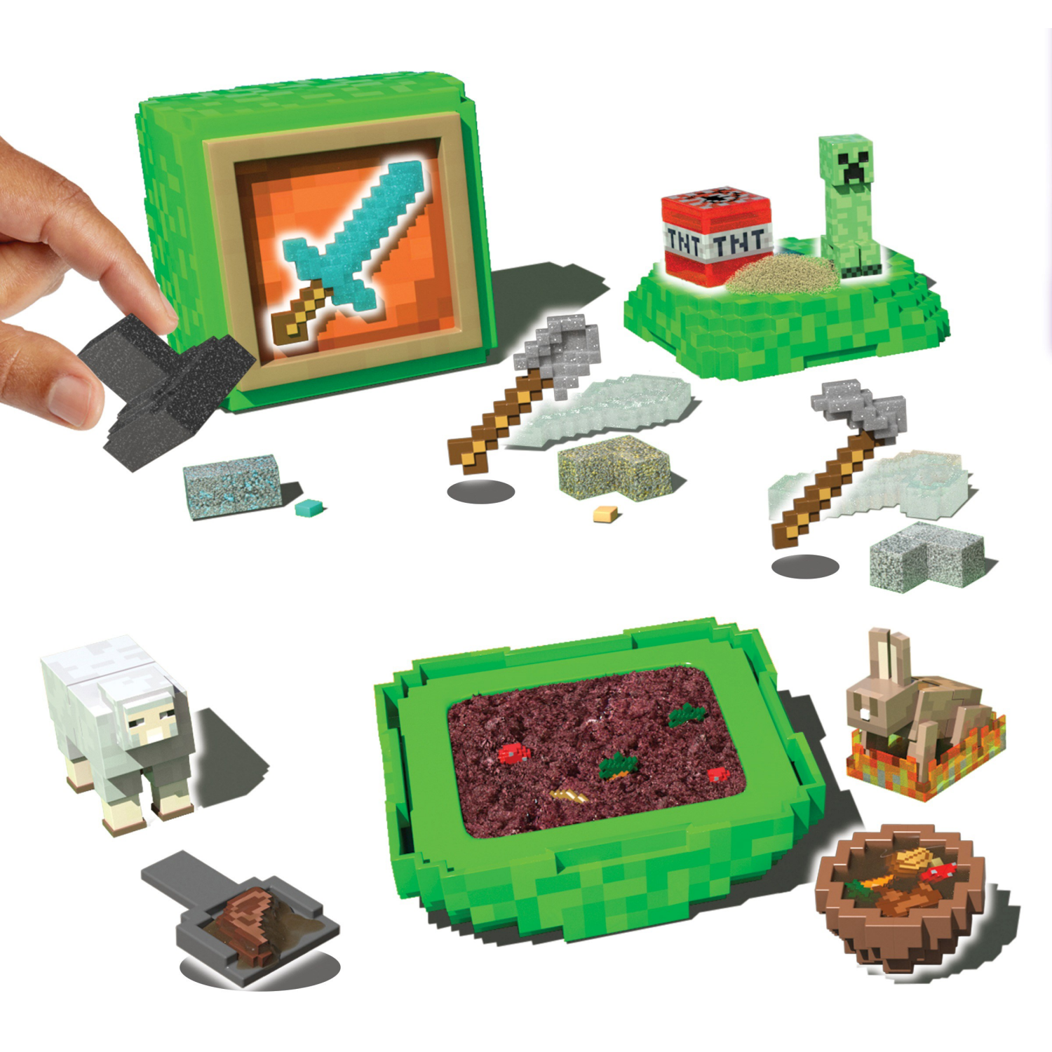 slide 5 of 5, Mga's Miniverse - Make It Mini Minecraft, 1 ct