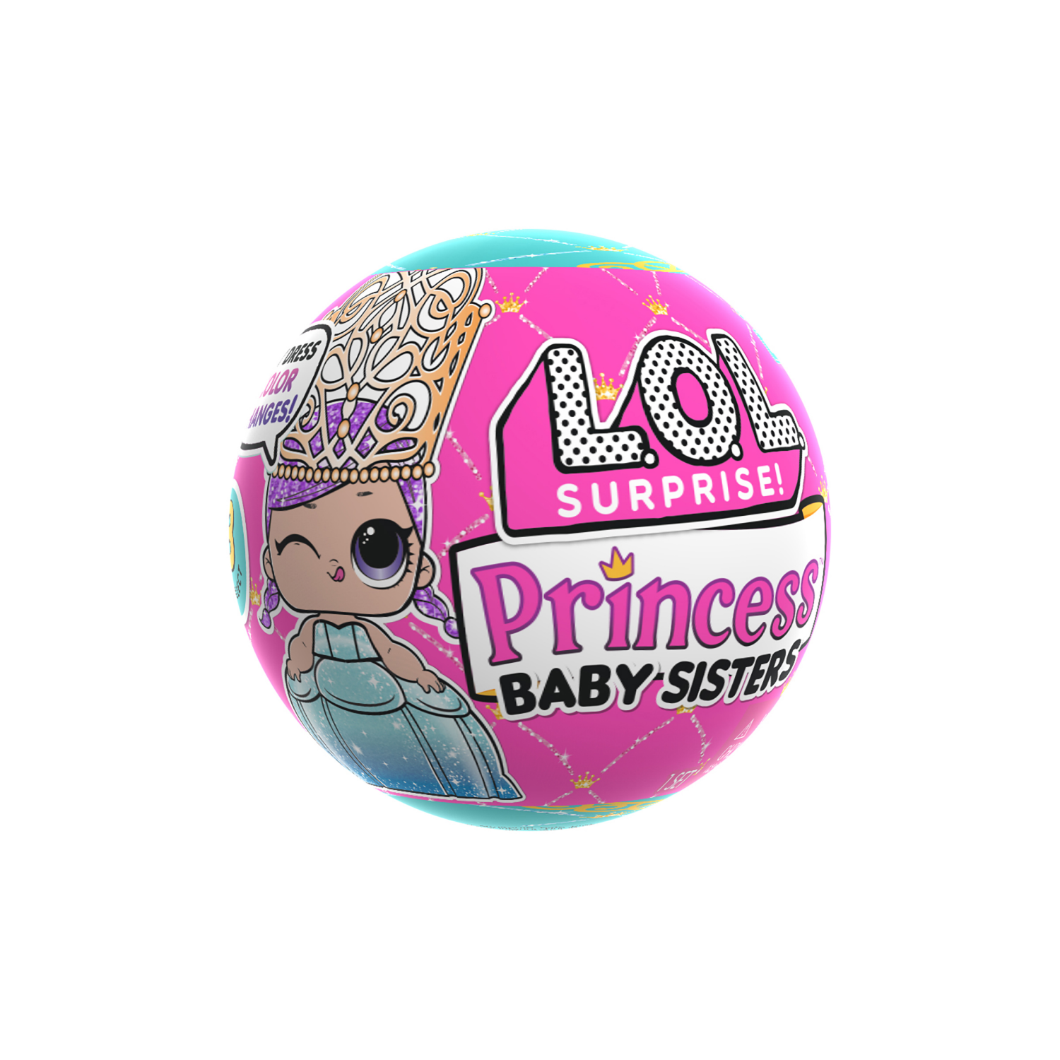 slide 1 of 7, L.O.L. Surprise! Princess Baby Sisters Doll, 1 ct