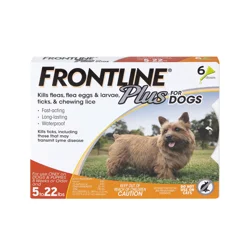 Frontline Plus Flea and Tick Treatment for Small Dogs