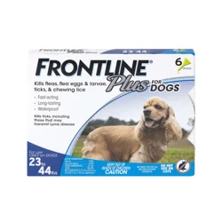 Frontline Plus Flea and Tick Treatment for Medium Dogs