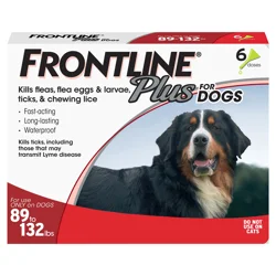 Frontline Plus Flea and Tick Treatment for Extra Large Dogs
