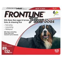 Frontline Plus Flea and Tick Treatment for Extra Large Dogs