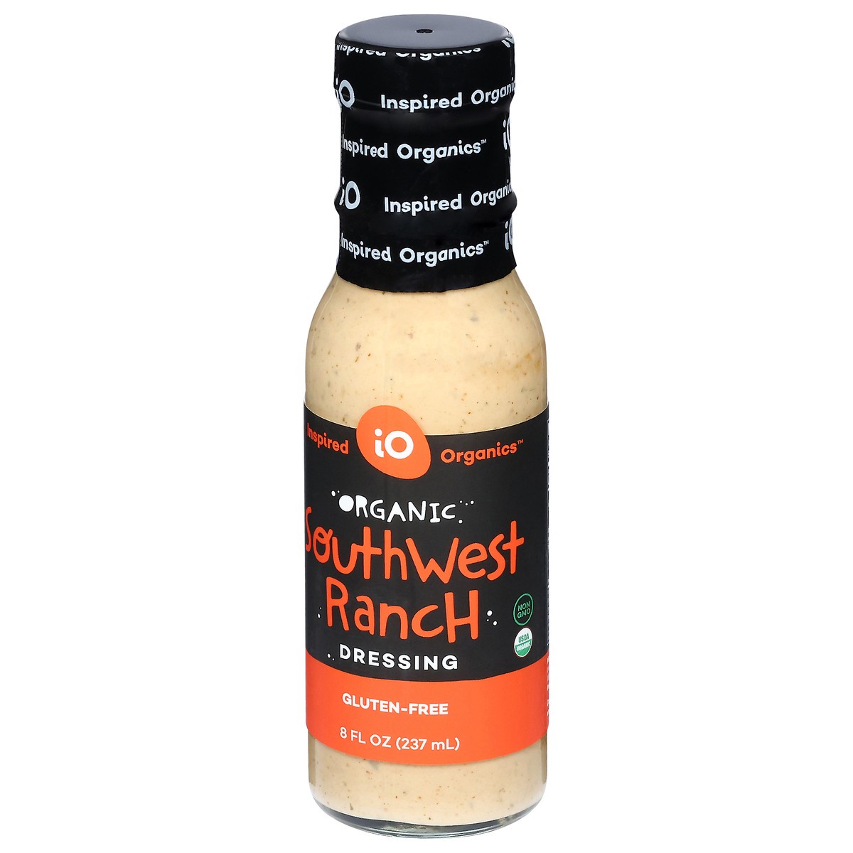 slide 6 of 13, Io Brand Dressing Ranch Southwest Og, 1 ct