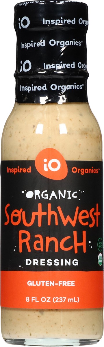 slide 10 of 13, Io Brand Dressing Ranch Southwest Og, 1 ct