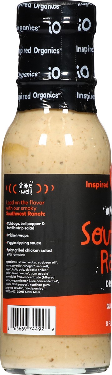 slide 13 of 13, Io Brand Dressing Ranch Southwest Og, 1 ct