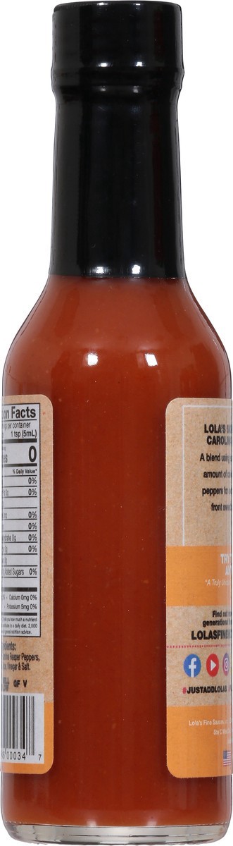 slide 9 of 14, Lola's Fine Hot Sauce Carolina Reaper - 5 fl oz, 5 fl oz