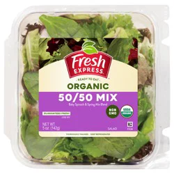 Fresh Express Organic 50/50 Mix, 5oz