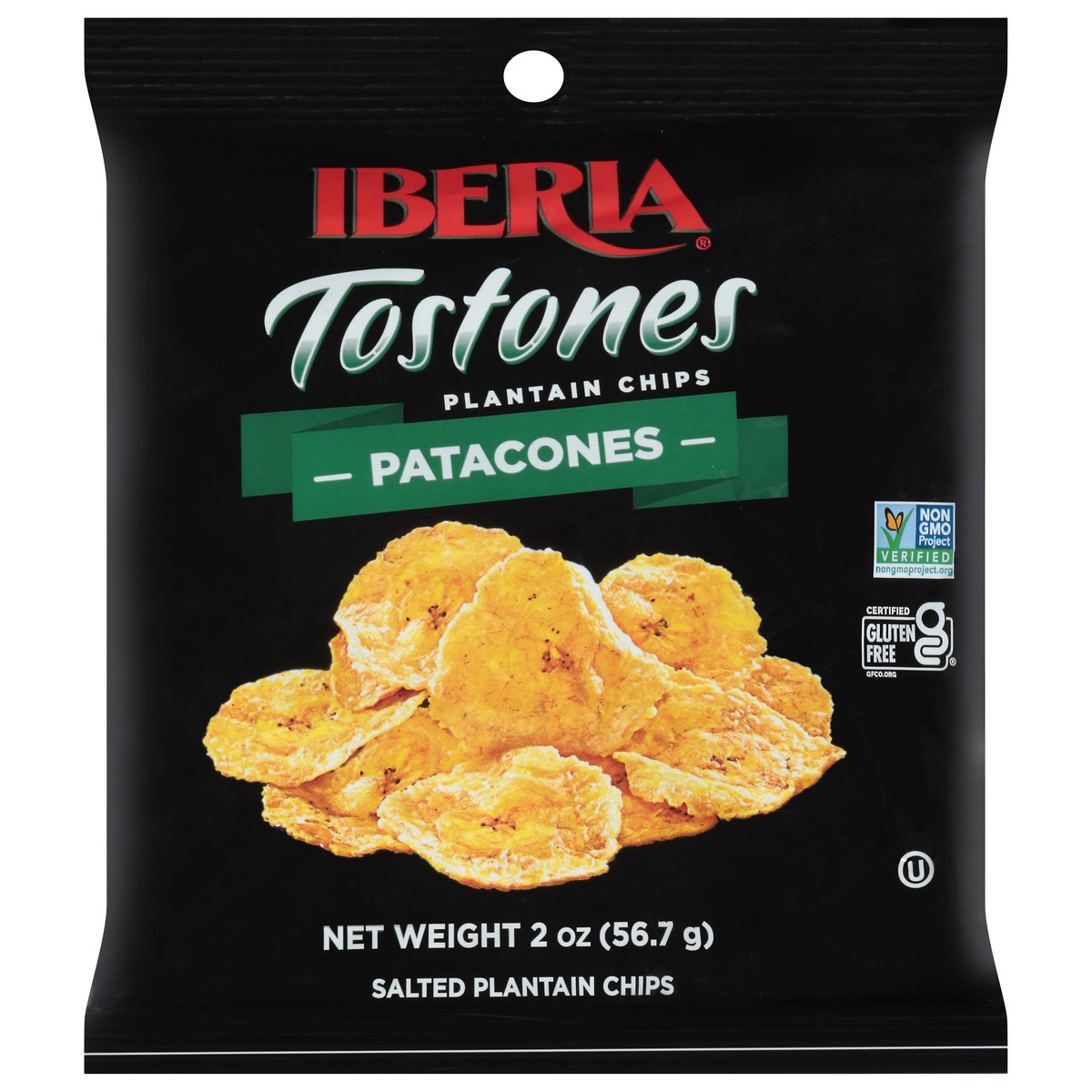slide 1 of 11, Iberia Tostones Salted Plantain Chips - 2 oz, 2 oz
