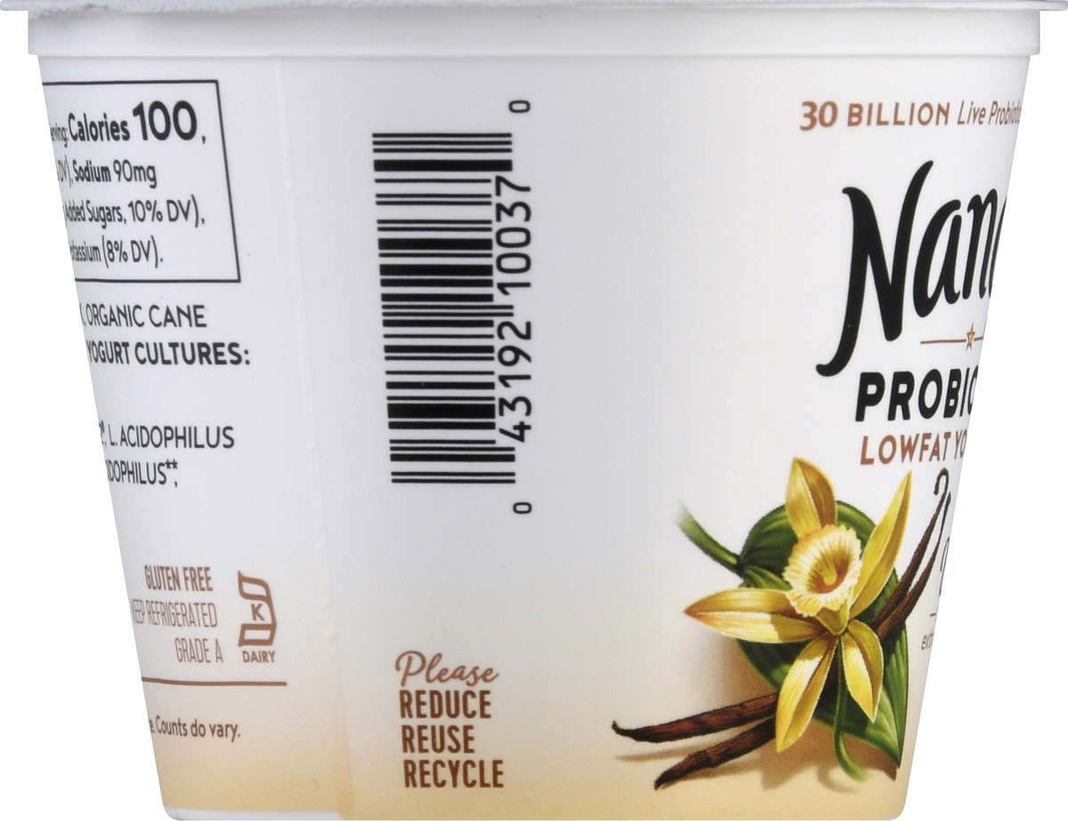 slide 7 of 10, Nancy's Probiotic Lowfat Vanilla Yogurt 5.3 oz, 5.3 oz