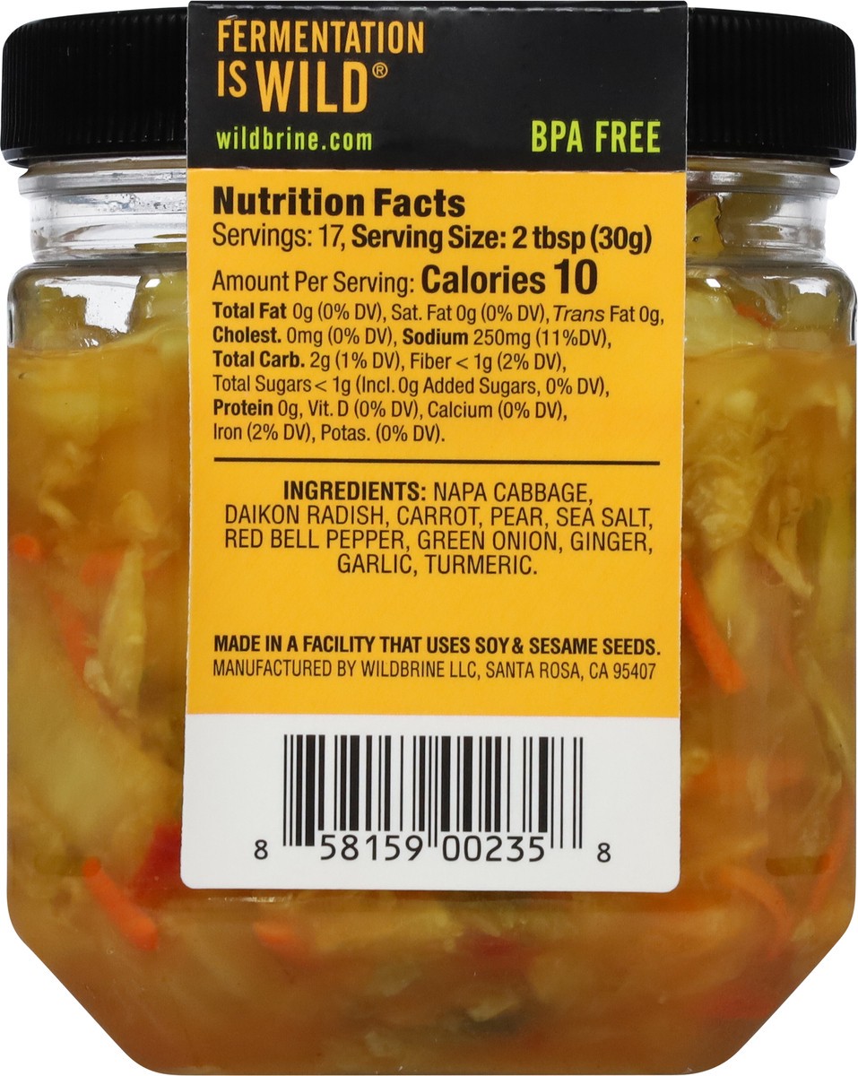 slide 2 of 9, Wildbrine Kimchi Mild - 18 oz, 18 oz
