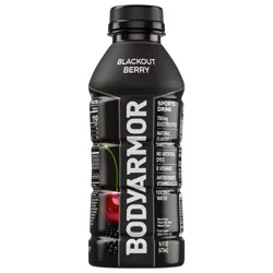 BODYARMOR Blackout Berry Electrolyte Sports Drink, 16 fl oz Bottle