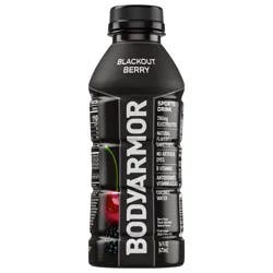 BODYARMOR Blackout Berry Electrolyte Sports Drink, 16 fl oz Bottle