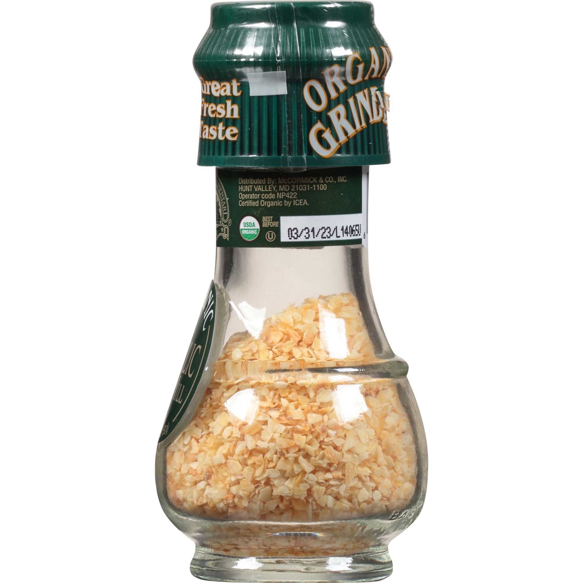 slide 5 of 5, Drogheria & Alimentari Organic Garlic Mill, 1.76 oz