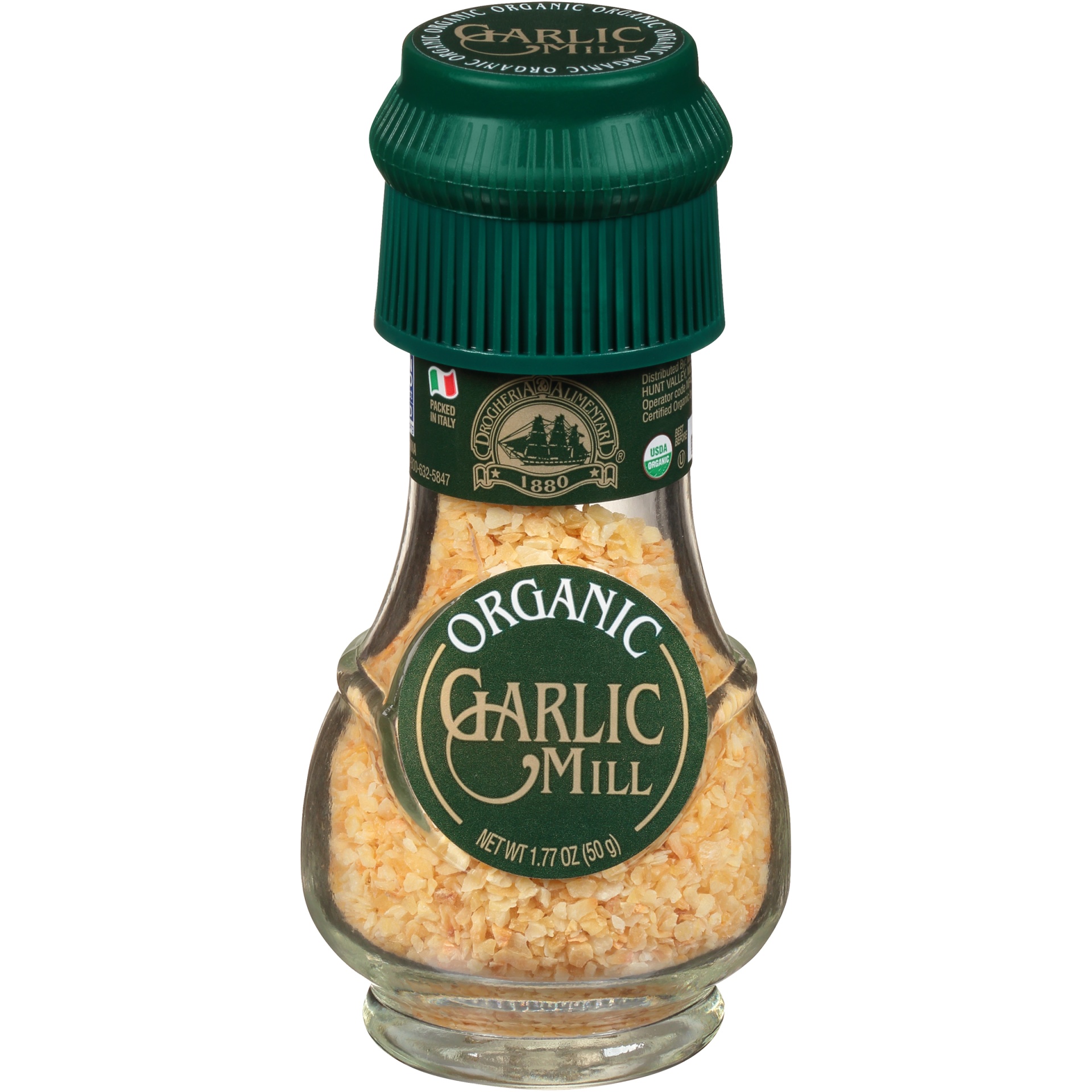 slide 1 of 5, Drogheria & Alimentari Organic Garlic Mill, 1.76 oz