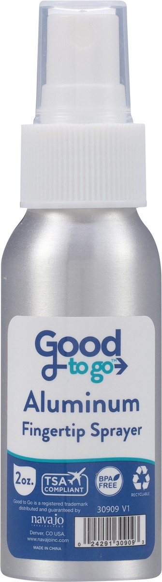 slide 10 of 12, Good to Go 2 Oz Aluminum Fingertip Sprayer 1 Each, 1 ct