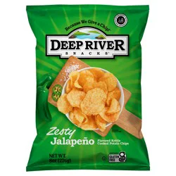 Deep River Snacks Deep River Zesty Jalapeño Kettle Chip