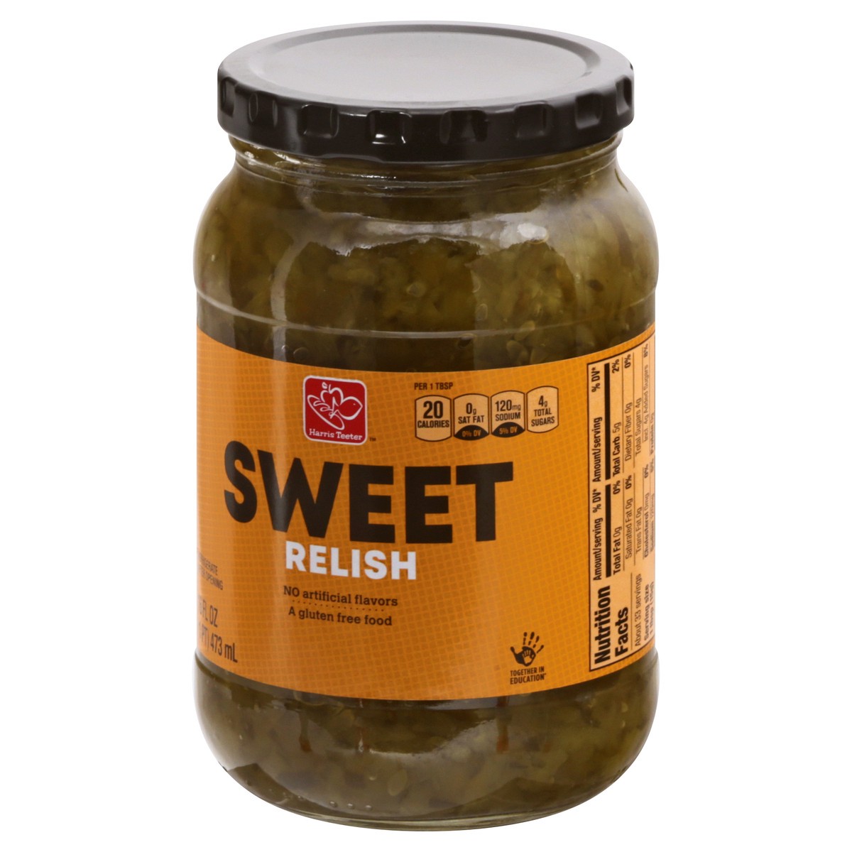 slide 11 of 11, Harris Teeter Sweet Relish, 16 oz