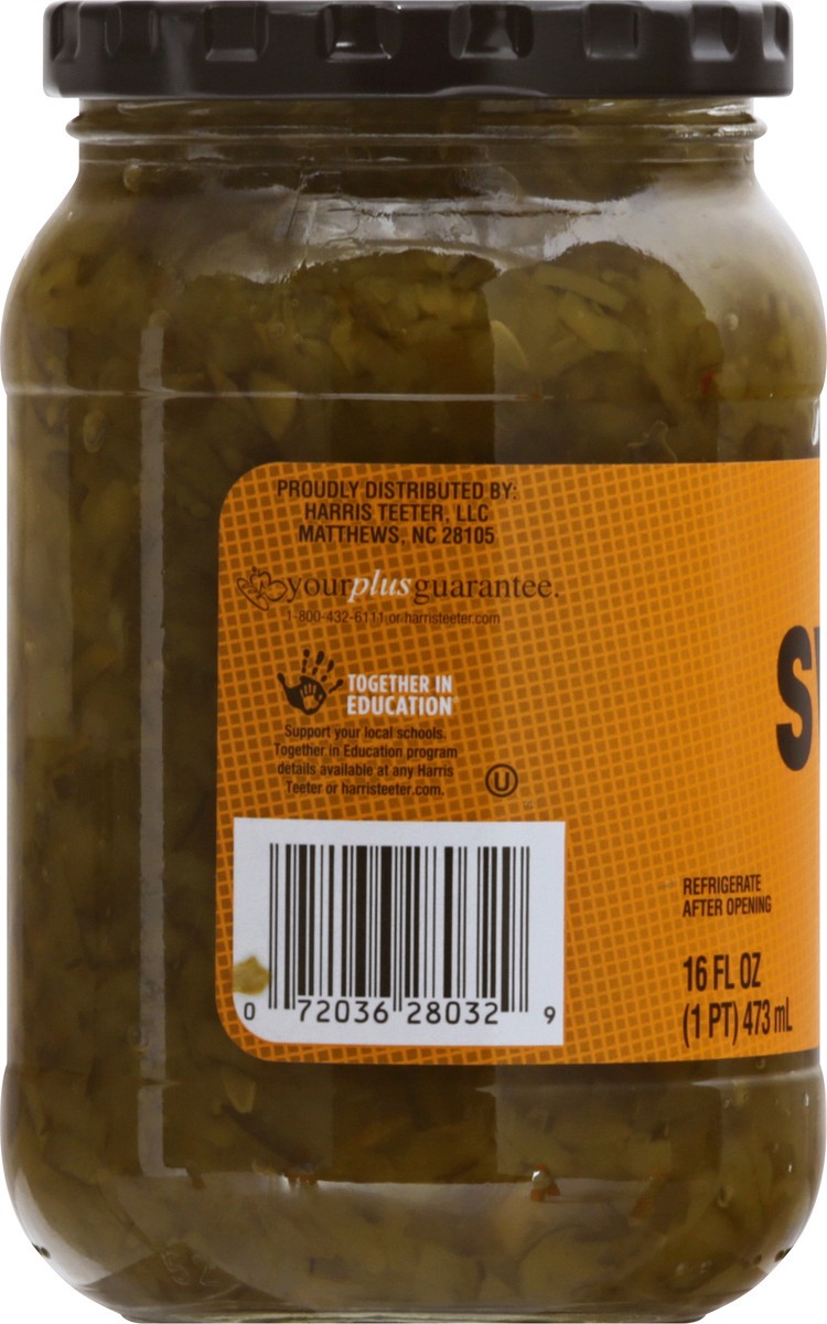 slide 8 of 11, Harris Teeter Sweet Relish, 16 oz