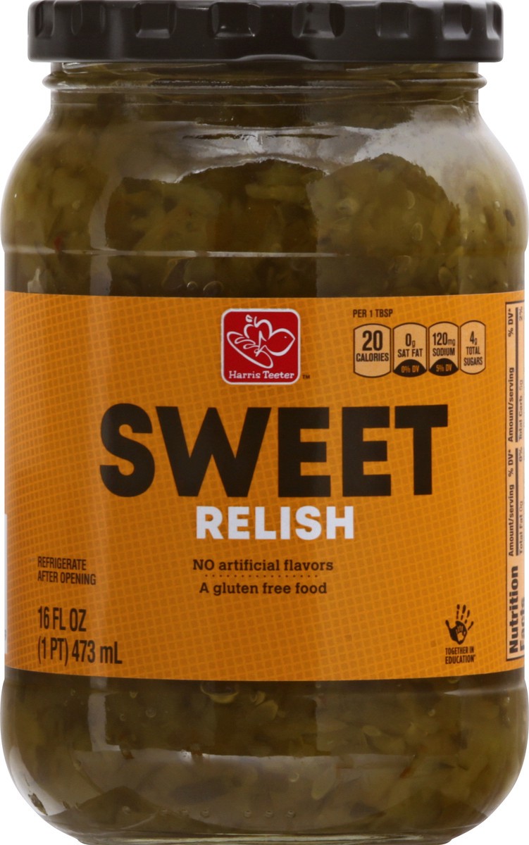 slide 3 of 11, Harris Teeter Sweet Relish, 16 oz