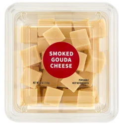Upper Cut Cubed Smoked Gouda Cheese