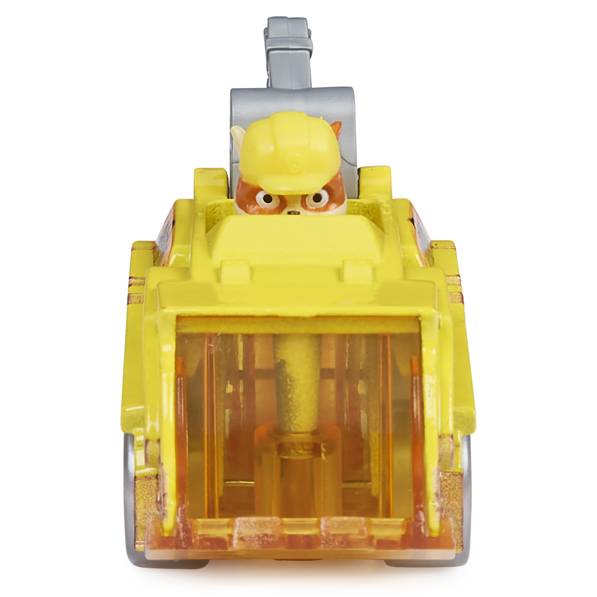 slide 4 of 5, PAW Patrol, True Metal Rubble Collectible Die-Cast Vehicle, Power Series 1:55 Scale, Kids Toys for Ages 3 and up, 1 ct