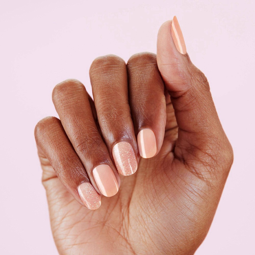 slide 12 of 20, Dashing Diva Glaze Semi-Cured Gel Nail Velvet Blush, 32 ct