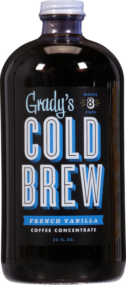 slide 3 of 11, Grady's Cold Brew French Vanilla Coffee Concentrate 32 fl oz, 32 fl oz