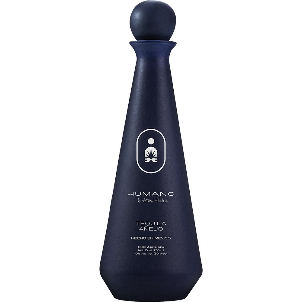 slide 1 of 1, Humano Anejo Tequila, 750 ml