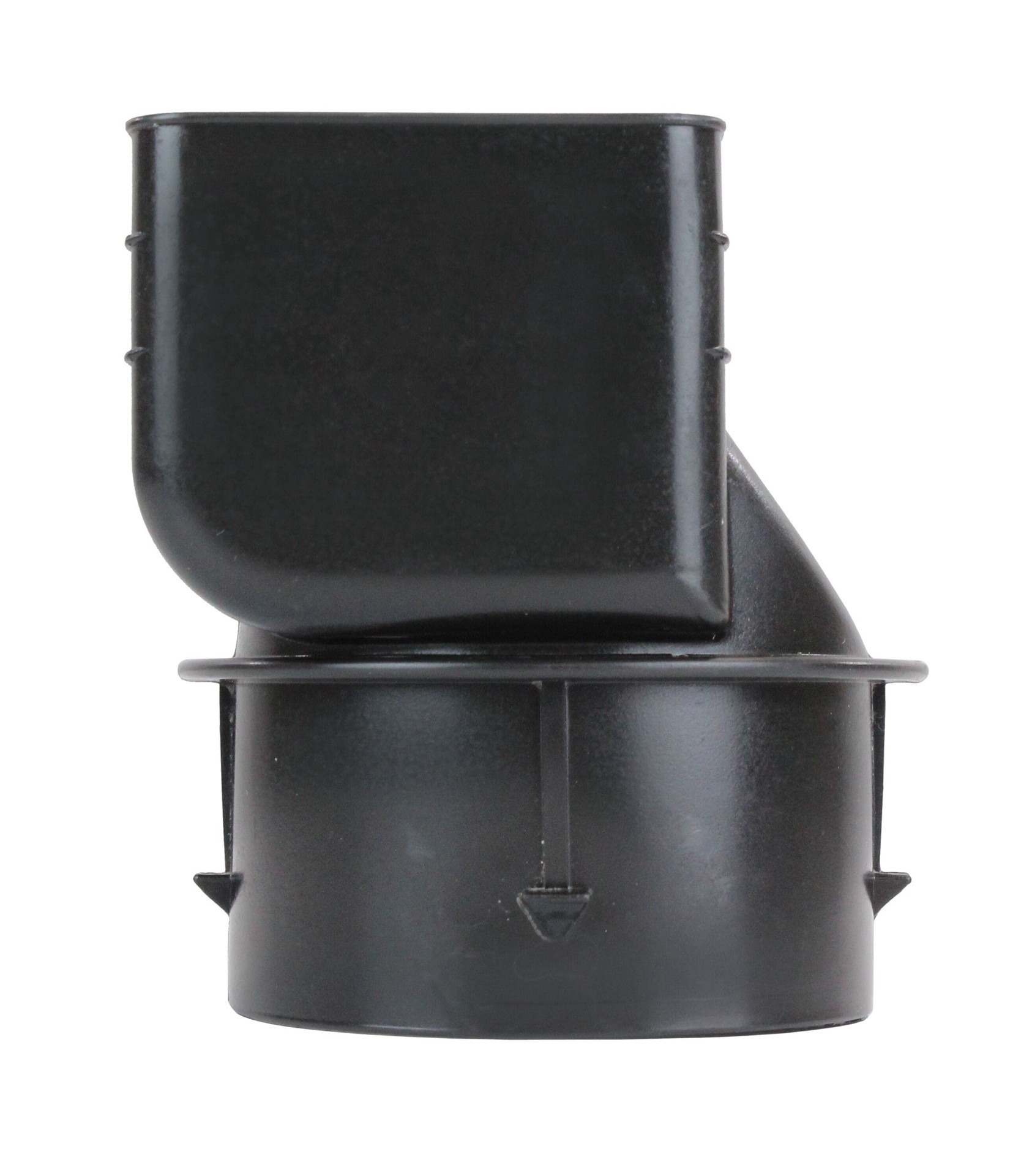 slide 5 of 6, ADS 4-in x 4-in Corrugated Downspout Adapter Fittings, 1 ct