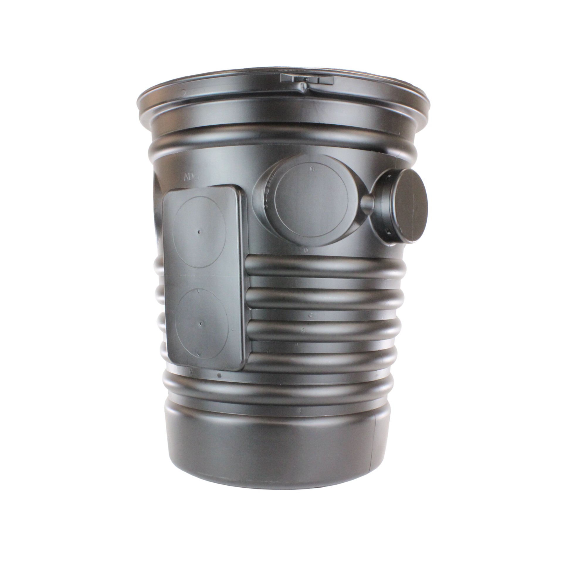 slide 2 of 6, ADS 24 gallon HDPE Sump Basin - 18-in Diameter x 24-in Depth, 1 ct