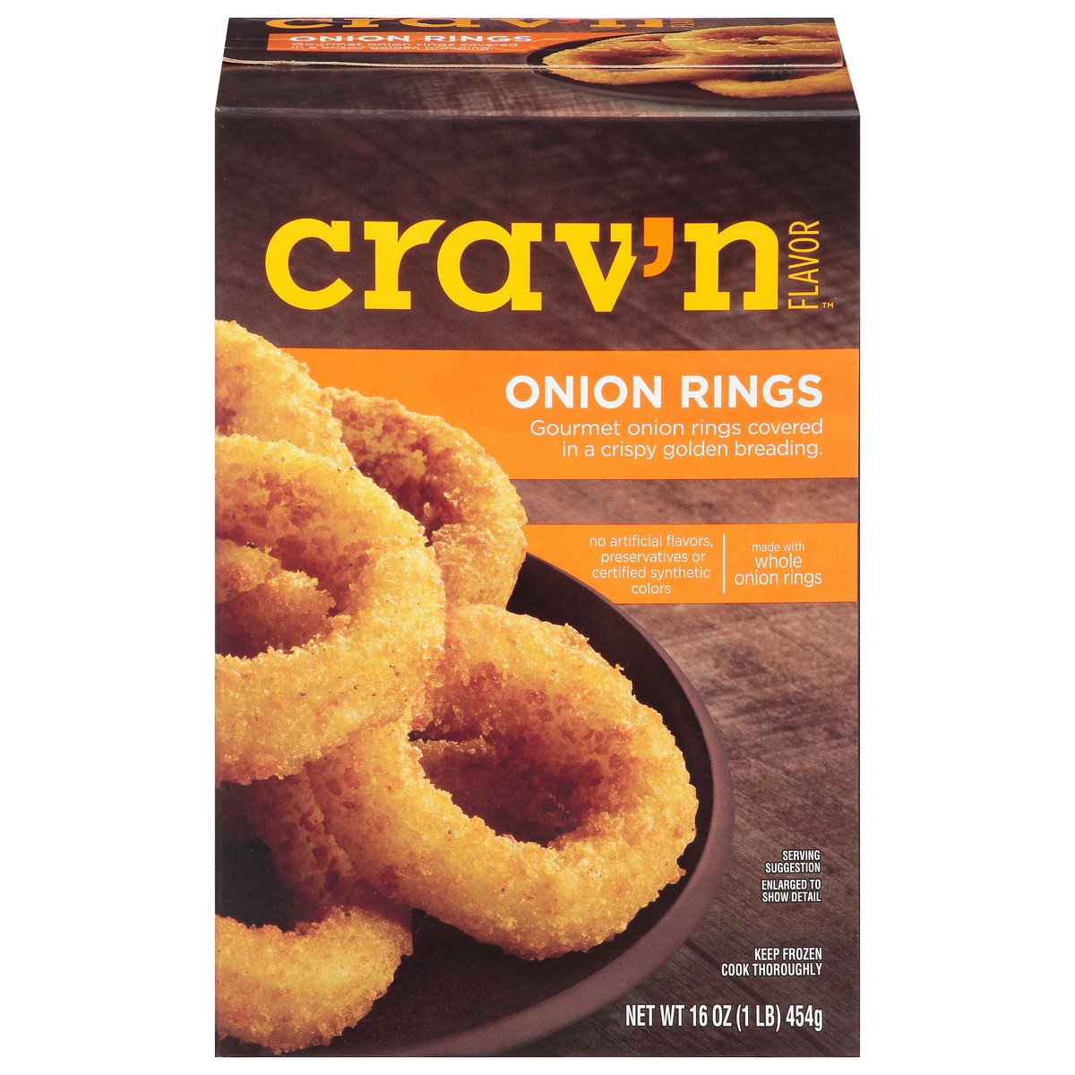 slide 11 of 19, Crav'n Flavor Crav'N Onion Rings, 16 oz