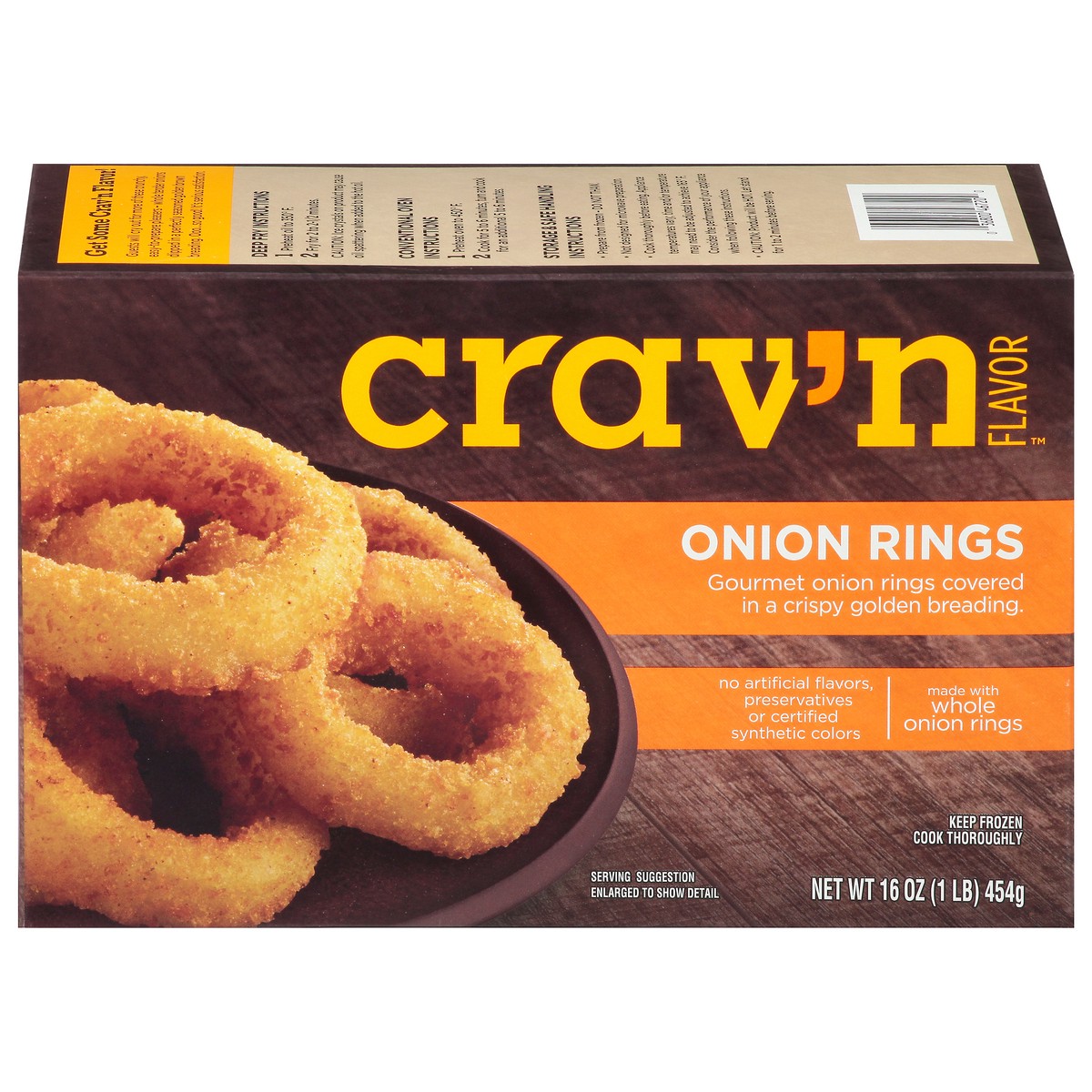 slide 15 of 19, Crav'n Flavor Crav'N Onion Rings, 16 oz
