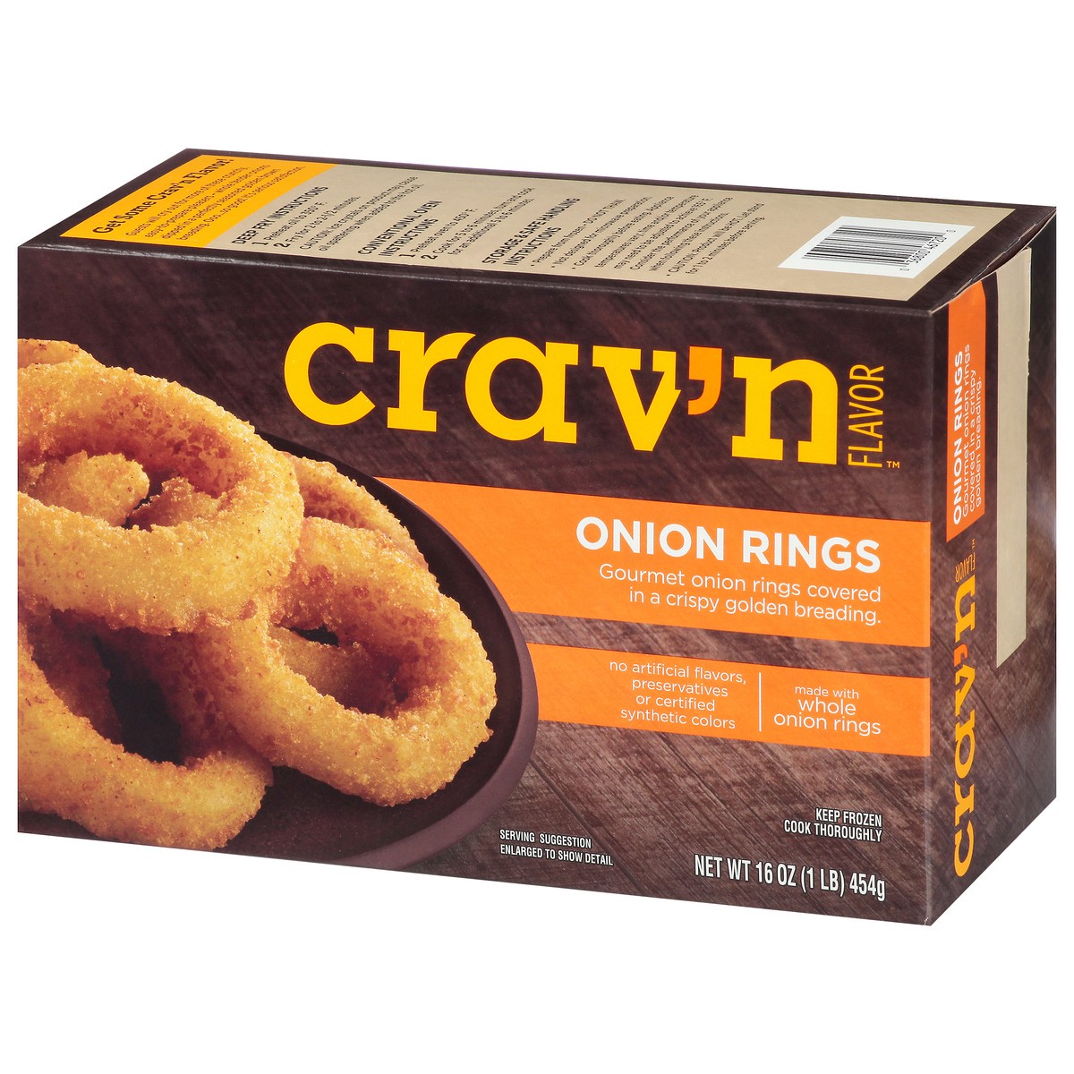 slide 14 of 19, Crav'n Flavor Crav'N Onion Rings, 16 oz