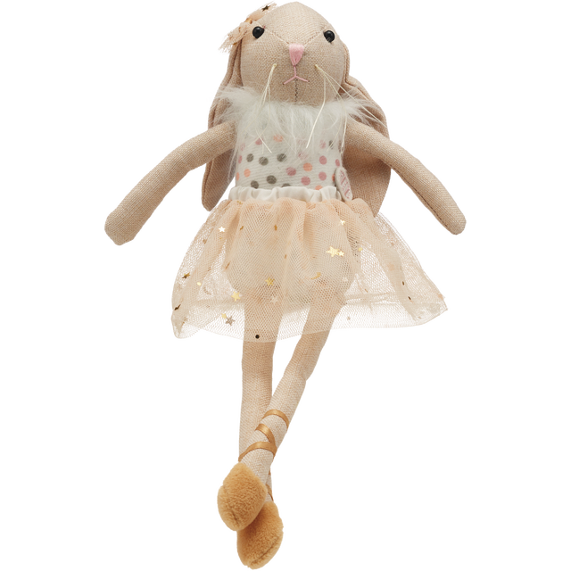 slide 1 of 1, COTTONDALE 12In Girl Bunny Sitter With Egg, 12.3 oz; 350 gram