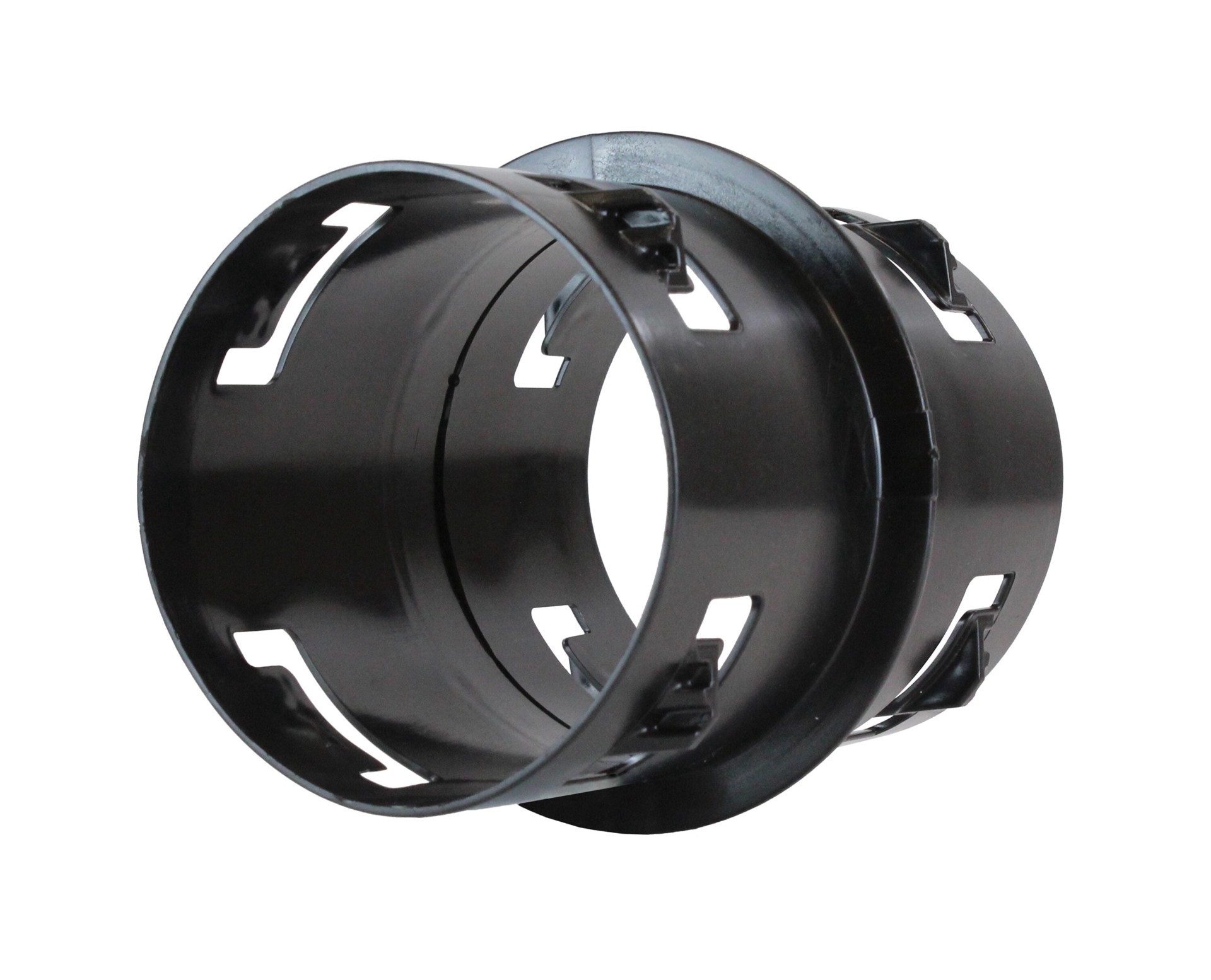 slide 5 of 6, ADS 3-in x 3-in Corrugated Inside Coupling Fittings, 1 ct