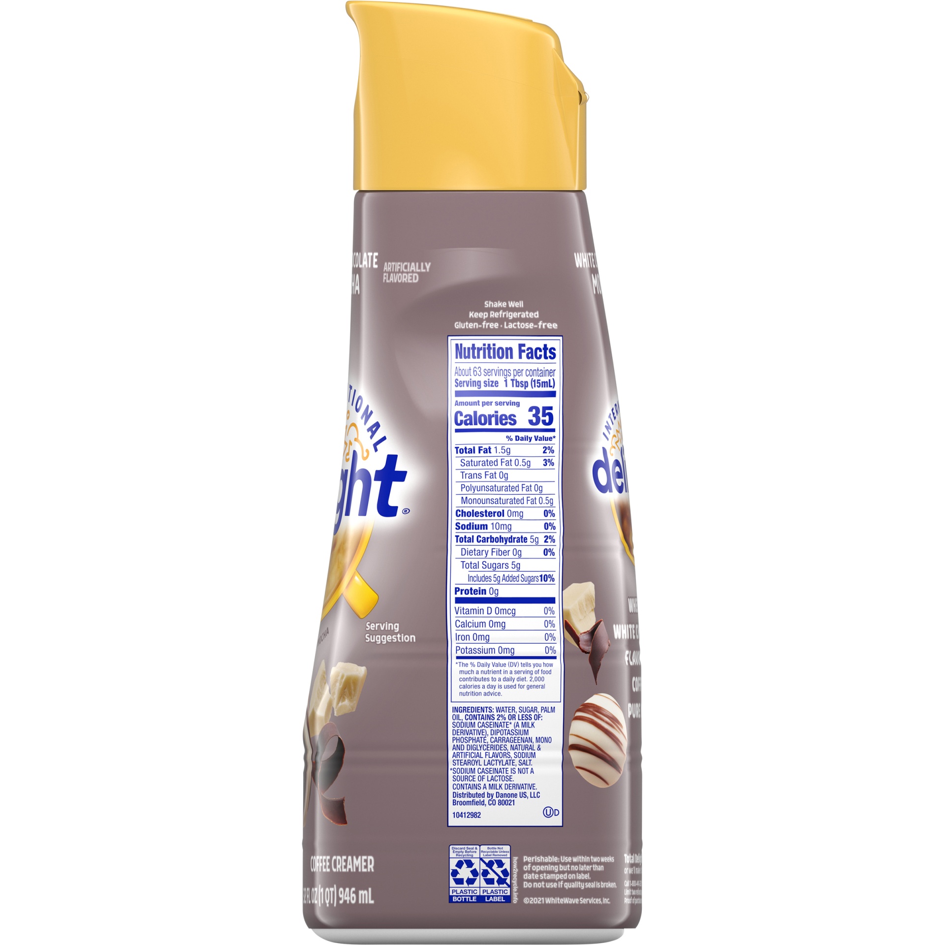 International Delight White Chocolate Mocha Coffee Creamer 32 fl oz | Shipt