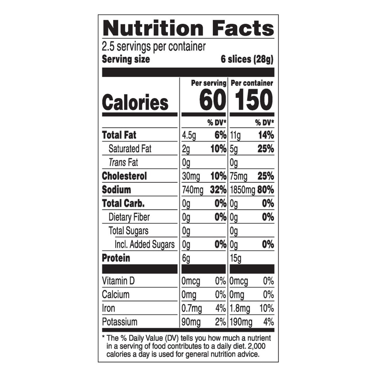 slide 6 of 7, HORMEL Sliced Dried Beef, 2.5 oz