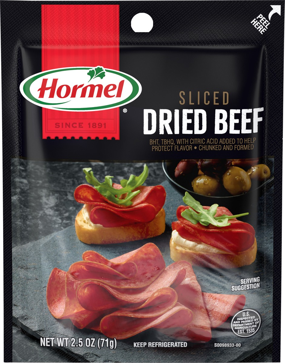 slide 2 of 7, HORMEL Sliced Dried Beef, 2.5 oz
