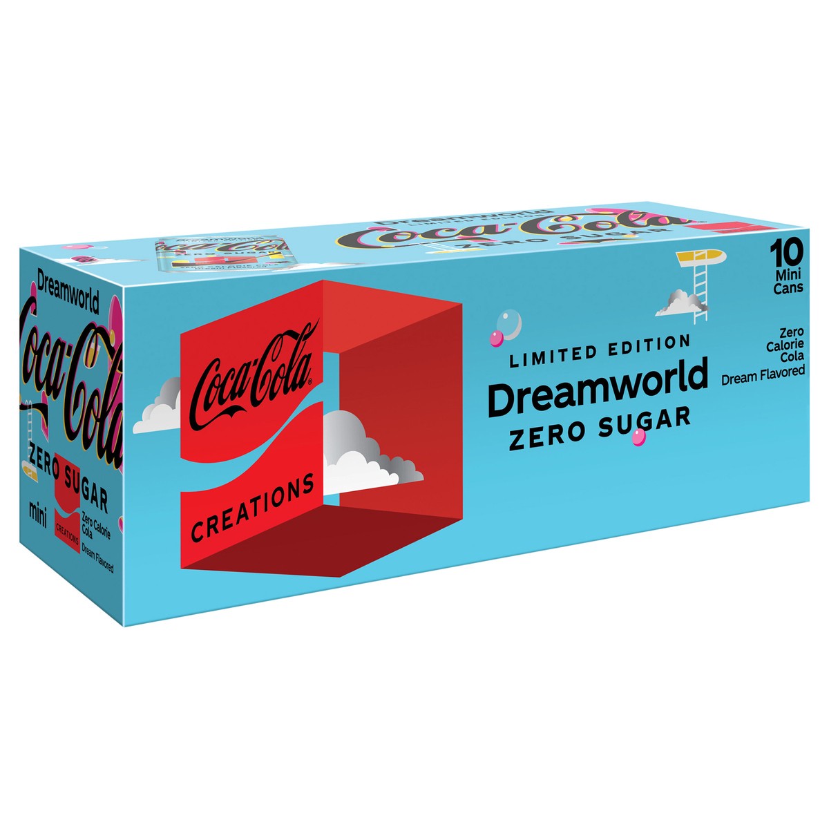 slide 3 of 9, Coca-Cola Zero Sugar Dreamworld Fridge Pack Cans- 10 ct, 10 ct
